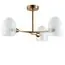 LUMION 6514/3C MODERNI LN23 117 латунь Люстра потолочная E14 3*40W 220V KENDALL