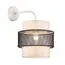 LUMION 8002/1W MODERNI LN25 159 белый, черный металл/металл, текстиль Бра Е27 60W 220V ANIMAISA, изображение 4