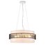 LUMION 8002/6C MODERNI LN25 159 белый, черный металл/металл, текстиль Потолочный светильник Е27 6*60W 220V ANIMAISA, изображение 4
