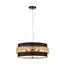 LUMION 8003/6C MODERNI LN25 161 черный/черный, золотой металл/металл, текстиль Потолочный светильник Е27 6*60W 220V ANIMAISA, изображение 4