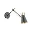 LUMION 3790/1W LOFTI LN19 000 матовый черный, золотой Бра E14 1*40W 220V LIAM