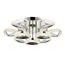 LUMION 8239/9CL LEDIO LN25 000 хром, металл/пластик Люстра потолочная с ПДУ LED 120W 3000-6000K 220V RUANA, изображение 7