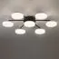 LUMION 8236/7CL LEDIO LN25 000 черный, металл/акрил Люстра потолочная с пультом ДУ LED 90W 3000-6000К 220V DIDANA, изображение 7