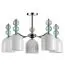 LUMION 5235/5C MODERNI LN23 101 хром Люстра потолочная E27 5*40W 220V GILLIAN
