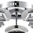 LUMION 8239/5CL LEDIO LN25 000 хром, металл/пластик Люстра потолочная с ПДУ LED 65W 3000-6000K 220V RUANA, изображение 4