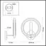 LUMION 4401/1W LOFTI LN19 224 золотой, черный Бра E27 1*60W 220V MAEVE, изображение 2