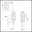 LUMION 6519/1W MODERNI LN23 172 хром Бра G9 1*40W 220V SHIVON, изображение 2