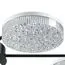 LUMION 8236/7CL LEDIO LN25 000 черный, металл/акрил Люстра потолочная с пультом ДУ LED 90W 3000-6000К 220V DIDANA, изображение 4