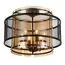LUMION 8007/6C MODERNI LN25 251 черный/черный, золотой металл/металл, стекло Люстра потолочная Е14 6*40W 220V Zarina, изображение 3