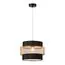 LUMION 8003/1A MODERNI LN25 161 черный/черный, золотой металл/металл, текстиль Подвес Е27 60W 220V ANIMAISA, изображение 4