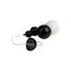 LUMION 6566/1A MODERNI LN25 118 черный/белый матовый/металл/стекло Подвес E27 1*40W 220V BLASEN, изображение 4