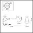 LUMION 3790/1W LOFTI LN19 000 матовый черный, золотой Бра E14 1*40W 220V LIAM, изображение 2