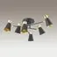 LUMION 3790/6C LOFTI LN19 000 матовый черный, золотой Люстра потолочная E14 6*40W 220V LIAM, изображение 3