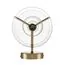 LUMION 6587/1W MODERNI LN25 91 золото/прозрачный, металл/стекло Бра E14 1*40W 220V VERDI, изображение 3