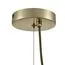 LUMION 6596/4A MODERNI LN25 183 латунь титаниум/прозрачный, металл/стекло Подвес E27 4*60W 220V CORNE, изображение 8