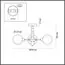 LUMION 6525/3C MODERNI LN23 289 хром Люстра потолочная E14 3*40W 220V SUNDAY, изображение 2