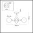 LUMION 6526/3C MODERNI LN23 291 чёрный Люстра потолочная E14 3*40W 220V SUNDAY, изображение 2