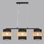 LUMION 8003/3A MODERNI LN25 161 черный/черный, золотой металл/металл, текстиль Подвес Е27 3*60W 220V ANIMAISA, изображение 3