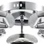 LUMION 8239/5CL LEDIO LN25 000 хром, металл/пластик Люстра потолочная с ПДУ LED 65W 3000-6000K 220V RUANA, изображение 4
