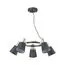 LUMION 3638/5 MODERNI LN19 182 черный Люстра E14 5*40W 220V MARCUS