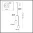 LUMION 6500/2C MODERNI LN23 000 чёрный, бронза Потолочный светильник E14 2*40W 220V DEXTER, изображение 2