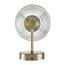 LUMION 6596/1W MODERNI LN25 183 латунь титаниум/прозрачный, металл/стекло Бра E27 1*60W 220V CORNE, изображение 3