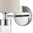 LUMION 6585/1W MODERNI LN25 56 хром/бежевый, металл/текстиль, стекло Бра E14 1*40W 220V ARNIKA, изображение 7