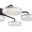LUMION 8236/7CL LEDIO LN25 000 черный, металл/акрил Люстра потолочная с пультом ДУ LED 90W 3000-6000К 220V DIDANA, изображение 5