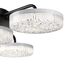 LUMION 8236/4CL LEDIO LN25 000 черный, металл/акрил Люстра потолочная с пультом ДУ LED 55W 3000-6000К 220V DIDANA, изображение 5