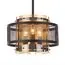 LUMION 8007/3 MODERNI LN25 251 черный/черный, золотой металл/металл, стекло Подвесной светильник Е14 3*40W 220V Zarina, изображение 6