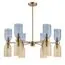 LUMION 6511/12C MODERNI LN23 173  латунь Люстра потолочная E14 12*40W 220V MONROE