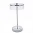 LUMION 8252/1TL LEDIO LN25 393 серебро/белый/прозрачный, металл/акрил Настольная лампа LED 7W 400К 220V SATIANA