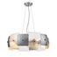 LUMION 6588/6 MODERNI LN25 146 хром/тонированное стекло, металл/стекло Люстра подвесная E14 6*40W 220V LIBERTI, изображение 4
