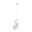 LUMION 6565/1A MODERNI LN25 118 белый/белый матовый/металл/стекло Подвес E27 1*40W 220V BLASEN