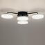 LUMION 8236/4CL LEDIO LN25 000 черный, металл/акрил Люстра потолочная с пультом ДУ LED 55W 3000-6000К 220V DIDANA, изображение 7