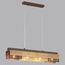 LUMION 8005/4A MODERNI LN25 164 кофе/кофе, золотой металл/металл Подвесной светильник Е14 4*40W 220V DANA, изображение 4