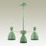 LUMION 3785/3 MODERNI LN19 274 зеленый, золото Люстра E27 3*60W 220V GEMMA, изображение 3