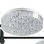 LUMION 8236/7CL LEDIO LN25 000 черный, металл/акрил Люстра потолочная с пультом ДУ LED 90W 3000-6000К 220V DIDANA, изображение 4