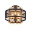 LUMION 8007/3C MODERNI LN25 251 черный/черный, золотой металл/металл, стекло Потолочный светильник Е14 3*40W 220V Zarina, изображение 7