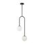 LUMION 6500/2C MODERNI LN23 000 чёрный, бронза Потолочный светильник E14 2*40W 220V DEXTER