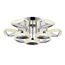 LUMION 8239/9CL LEDIO LN25 000 хром, металл/пластик Люстра потолочная с ПДУ LED 120W 3000-6000K 220V RUANA, изображение 7