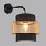 LUMION 8003/1W MODERNI LN25 161 черный/черный, золотой металл/металл, текстиль Бра Е27 60W 220V ANIMAISA, изображение 3