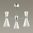 LUMION 3661/3C MODERNI LN18 177 хром/матовый белый Люстра потолочная E14 3*60W 220V QUINN, изображение 3