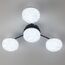 LUMION 8236/4CL LEDIO LN25 000 черный, металл/акрил Люстра потолочная с пультом ДУ LED 55W 3000-6000К 220V DIDANA, изображение 11