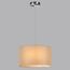 LUMION 8250/2 MODERNI LN25 000  никель/бежевый, металл/текстиль Подвес Е27 2*60W 220V NIKKI, изображение 4