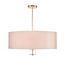 LUMION 8109/7C MODERNI LN25 129 латунь титаниум/бежевый, металл/текстиль/стекло Люстра потолочная E14 7*40W 220V DAMONA, изображение 4