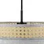 LUMION 8043/1 MODERNI LN25 266 черный/серый/бежевый, металл/текстиль/ротанг Подвесной светильник Е27 1*60W 220V LAUNA, изображение 5
