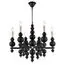 LUMION 8106/6 MODERNI LN25 120 черный/золото, металл Люстра Е14 6*40W 220V NANA, изображение 6