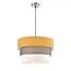 LUMION 8038/3 MODERNI LN25 133 никель/желтый/серый/белый, металл/текстиль Подвесной светильник Е27 3*60W 220V ILAIDA, изображение 4
