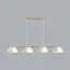 LUMION 6571/4C NEOCLASSI LN25 52 медный/белый/металл/стекло Люстра потолочная E14 4*60W 220V FIORO, изображение 4